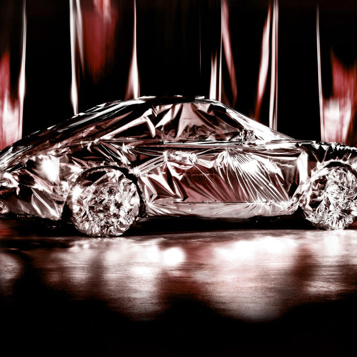 Homage To Christo by René Staud 60x80